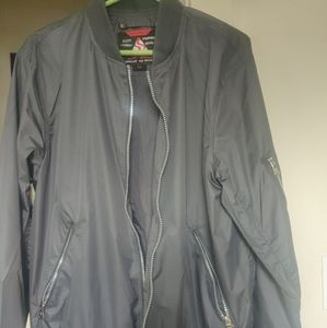 Grey Bomber Jacket